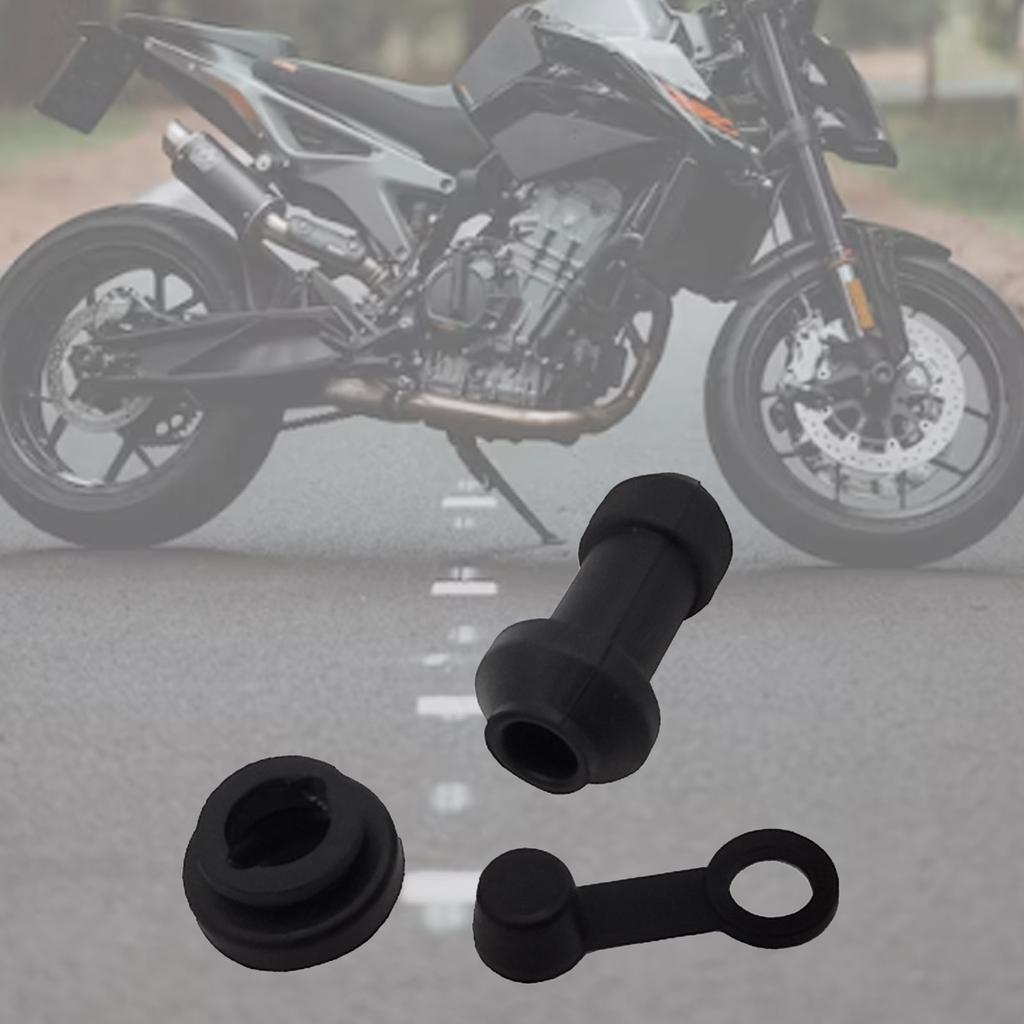 3шт мотоциклы скутер тормоза верхний нижний насос суппорт амортизаторы втулка резиновые водонепроницаемые