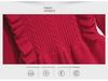 Stylish Long-Sleeve Knitted Princess Dress for Girls - Spring, Autumn, Winter