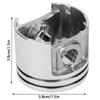 Aluminum Gasoline Engine Piston Kit Compact Piston Assembly Replacement for Stihl MS180 MS 180 018
