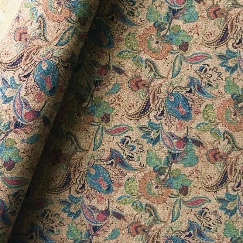 100x138cm Artificial PU Printed Leather Fabric for Background Decorative Shoes Fashion Fabrics DIY Design Material 0.5mm Thickn