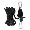 4/5m Camping Rope Tent Rope Tensioner Fastener Fixed Buckle Pulley Ratchet Hangers Lights Camping Awning Wind Rope