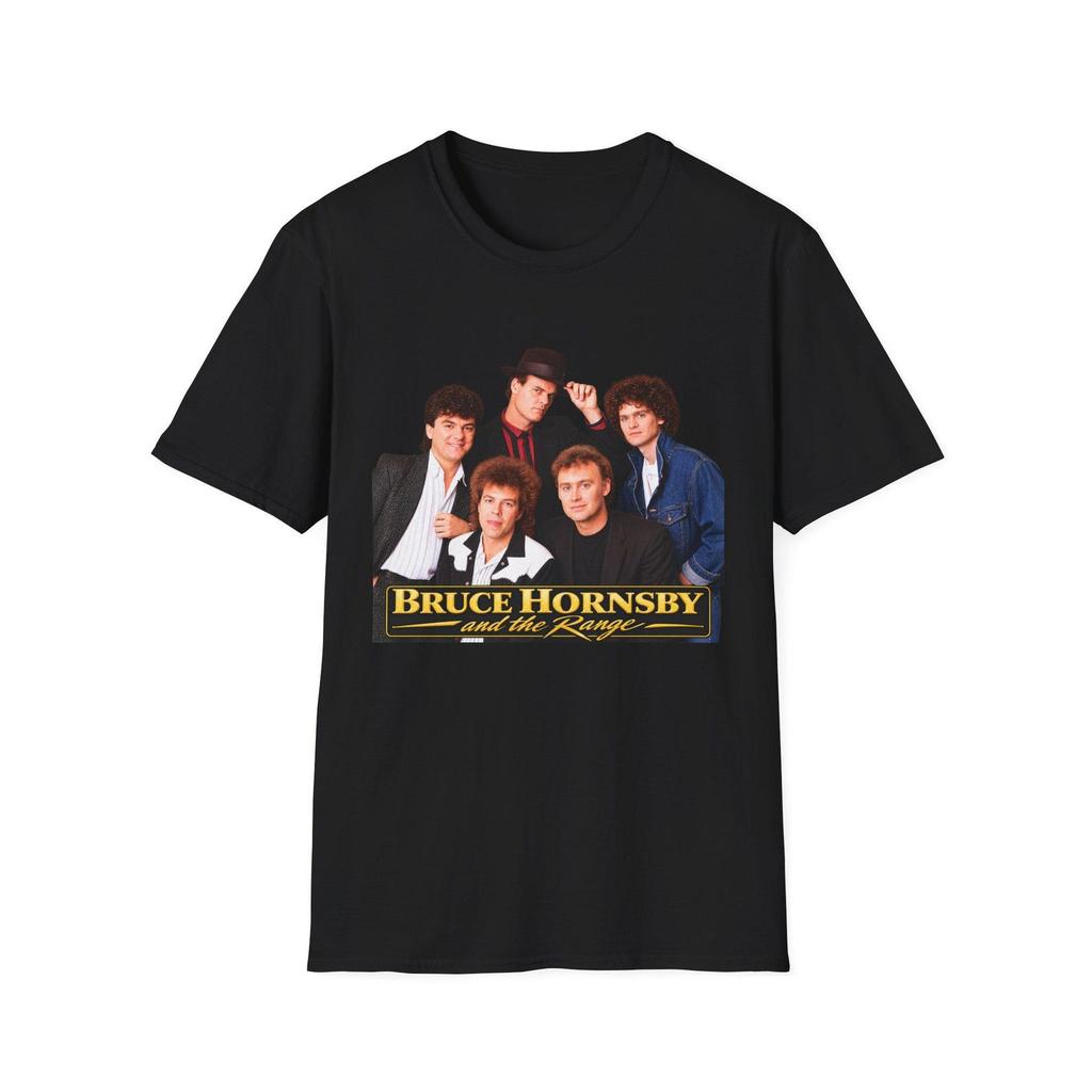 Bruce Hornsby And The Range band photo T-Shirt | Retro 80s Music Tee