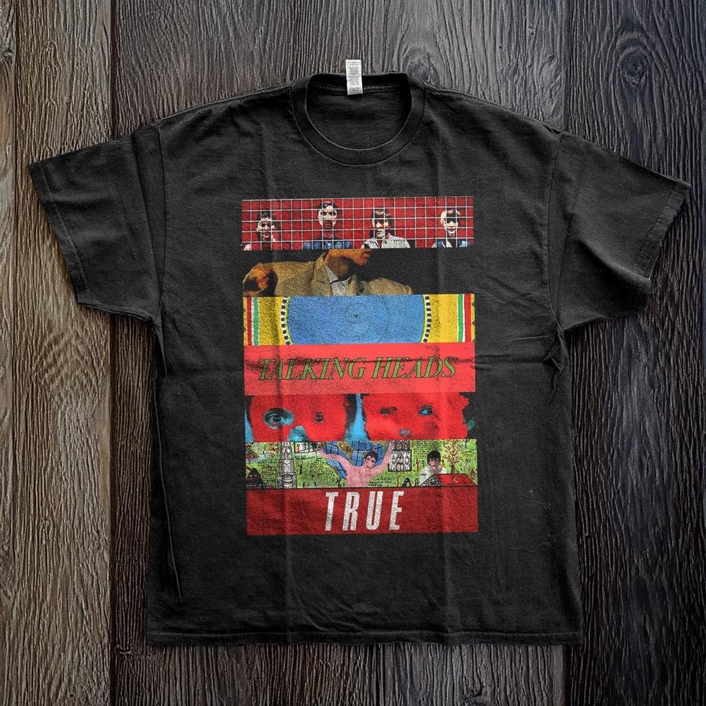 Talking Head True Trackslist Album, Black Shirt Sizes S to