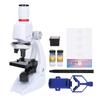 Children Microscope Set with Mobile Phone Holder Simulation High Definition 1200X