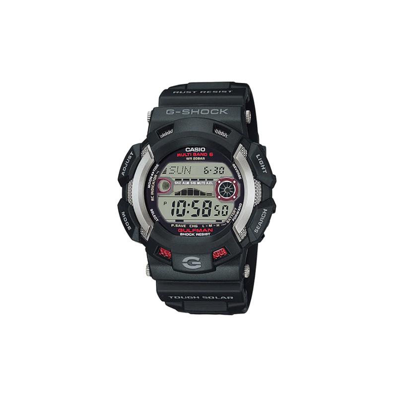 Casio Серия CASIO G-SHOCK Master of G, питание от солнца, радиосинхронизация 6 станций, кварцевый механизм, полимерный ремешок, японские и корейские часы, мужские часы, черный GW-9110-1JF