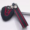 Чехол для ключа для CFMOTO 450MT Mt450 250SR 300SR 400SR 450SR 650SR 700CLX с брелком, сотовая текстура, гоночная полоса, защита пульта дистанционного управления мотоцикла