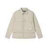 FILA Jackets Men's Milk Coffee Polo Collar Moderate Other F11M519707FDK