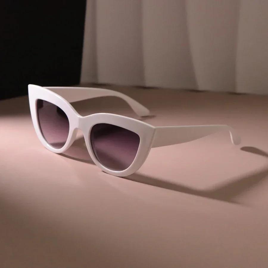 Винтажные солнцезащитные очки «кошачий глаз» женские мужские классические модные брендовые дизайнерские женские очки унисекс