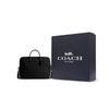 Coach Theo 40 Классическая Монограмма из Ткани Портфель Большой Мужской Портфель Черный CAK97-BLK