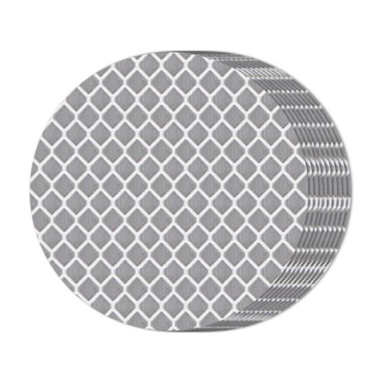 10 шт. Светоотражающие наклейки, устойчивые к выцветанию и царапинам, пластиковые, круглой формы, светоотражающая наклейка для велосипеда