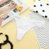 Sexy Lace G String Thong Underwear for Women  Cotton Splicing Panties T-back K53