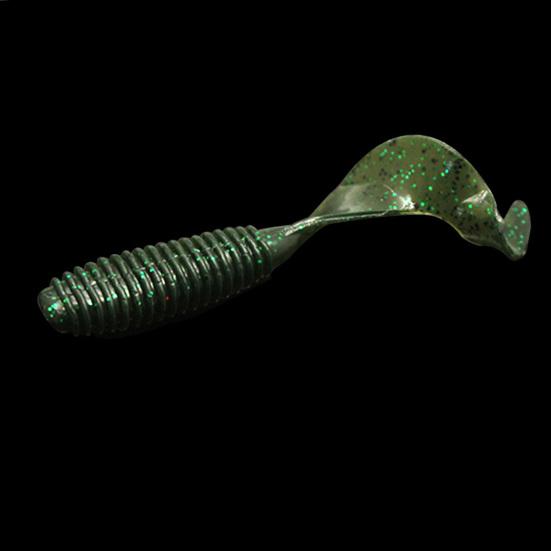 12 шт. 6 см многоцветные искусственные кудрявые черви мягкие приманки рыболовные аксессуары