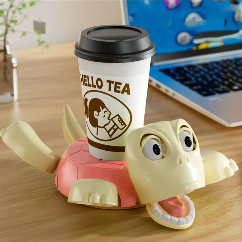 New Fun Anti-scald Coaster Turtle Cup Pad Tea Coffee Mug Drinks Holder Tableware Decorative Plastics Ornament Home Table Decor