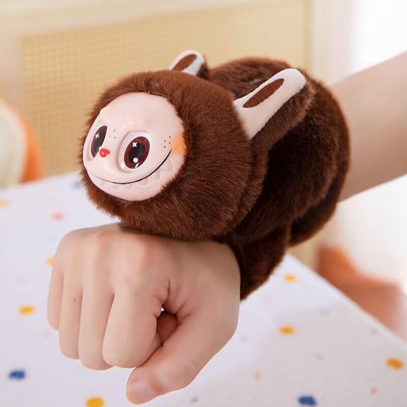 Новый продукт: Pop Mart Labubu Labubu Пата Круг Плюшевая Кукла Милая Игрушка Фигурка Наручный Браслет