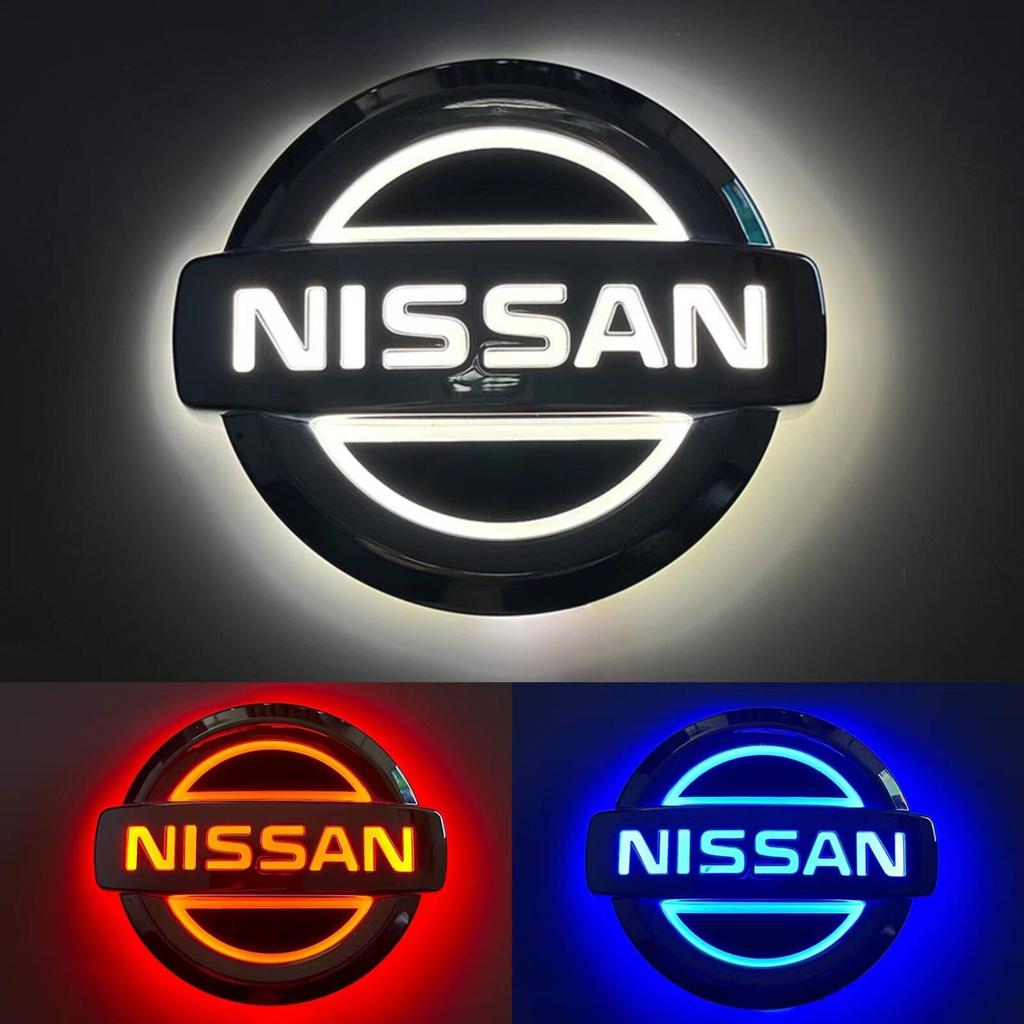 Автомобиль 5D LED Передний Задний Свет Эмблема Наклейка Для Nissan GTR NISMO Qashqai Patrol X-trail Tiida Navara Sylphy Juke Teana Skyline