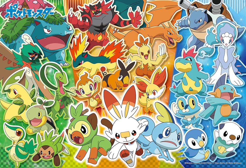 In Beverly 100 Piece Jigsaw Puzzle Pokemon What Type Should You Choose X 38 [Made Japan] First? (26 Cm) 100-018