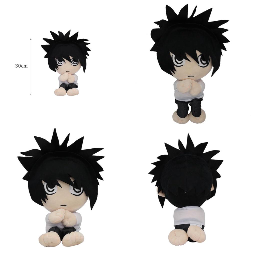 Death Note Lawliet L Cartoon Plush Toy Soft And Cuddly Gift For Kids And Fans