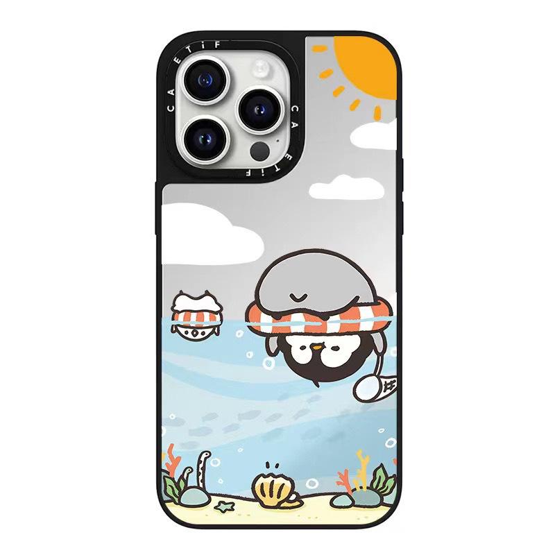 Mirror for Apple 15 Promax Mobile Phone Case for IPhone 14 Plus High-end All-inclusive 13 Protection and Anti-fall 12