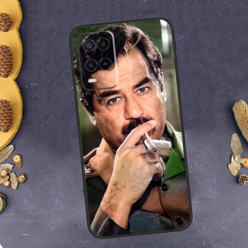 Saddam Hussein Iraq Arabic Phone Case For Oppo A96 A16 A76 A78 A58 A18 A38 A98 A17 A77 A80 A40 A60 A74 A94 A54 A15 A57S