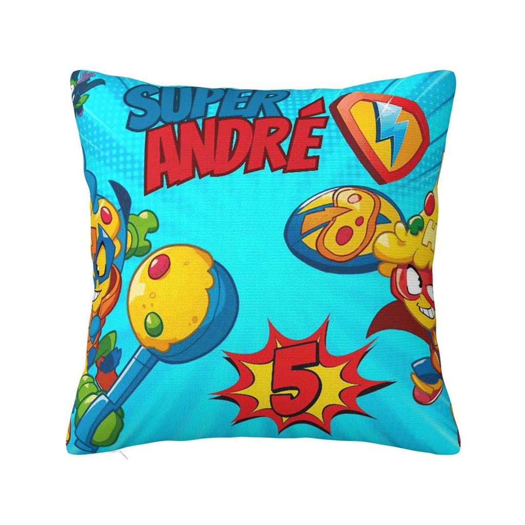 Superthings Square Pillowcase Cushion Cover Comfort Pillow Case Throw Pillow Cover for Home Bedroom Car