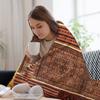 Винтажное Марокканское Искусство Плед Теплый Уютный Плед для Офисного Сна