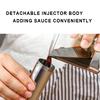 Инжектор для маринада для мяса, нержавеющая сталь 304, 3 иглы, приправа для соуса, барбекю, курильщика, гриль, зверь, индейка