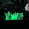Glow In The Dark Alien Planter Tree Spirits Plant Accessory Miniature Luminous Garden Ghost Decor,Outside Indoor Outdoor Patio Lawn Yard Decoration