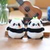Cute Cute Little Panda Pendant Plush Toy Doll Giant Panda Bag Hanging Decoration Keychain Doll Doll