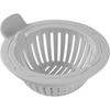 10pcs Round Shape Sink Drain Strainer Hair Filtration Filter Grid Cover  For Home Kitchen