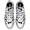 Converse Chuck Taylor All Star Glam Dunk Высокие кеды Удобные Нескользящие Легкие Высокие эспадрильи Женские Черно-белые