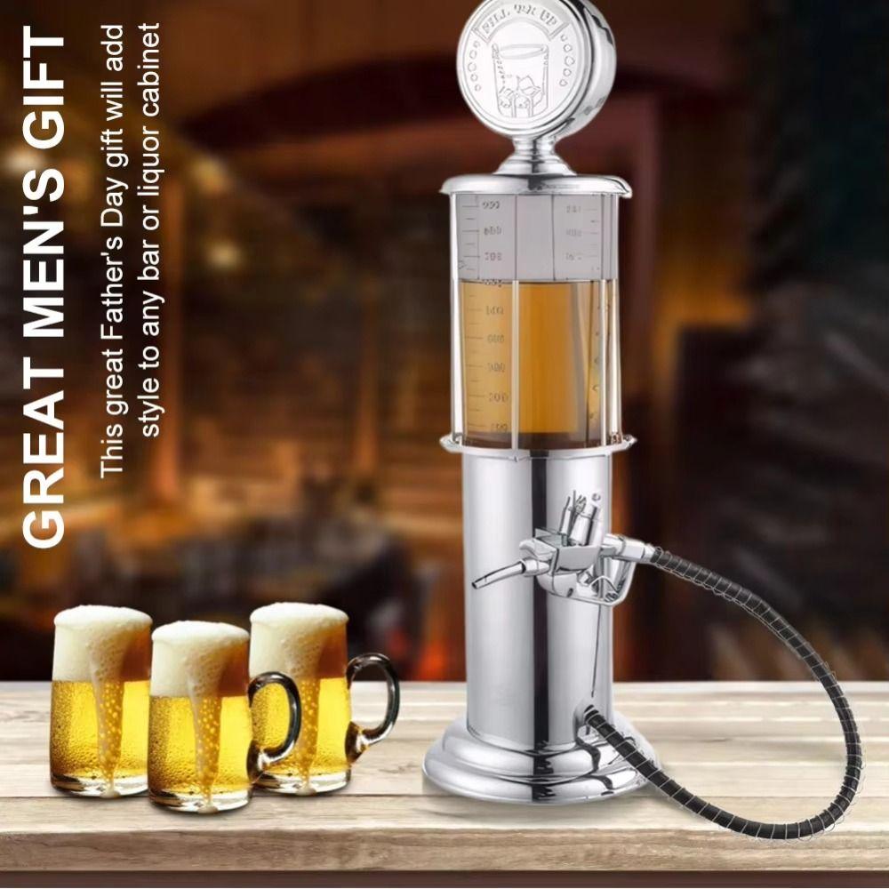 Single Pump Wine Dispenser Retro Style Liquor Dispenser Bar Tool Beer Tower  Restaurant