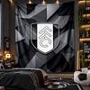 Wall Hanging Tapestry Fulham Football Print Cloth for Living Room Bedroom Home Decor