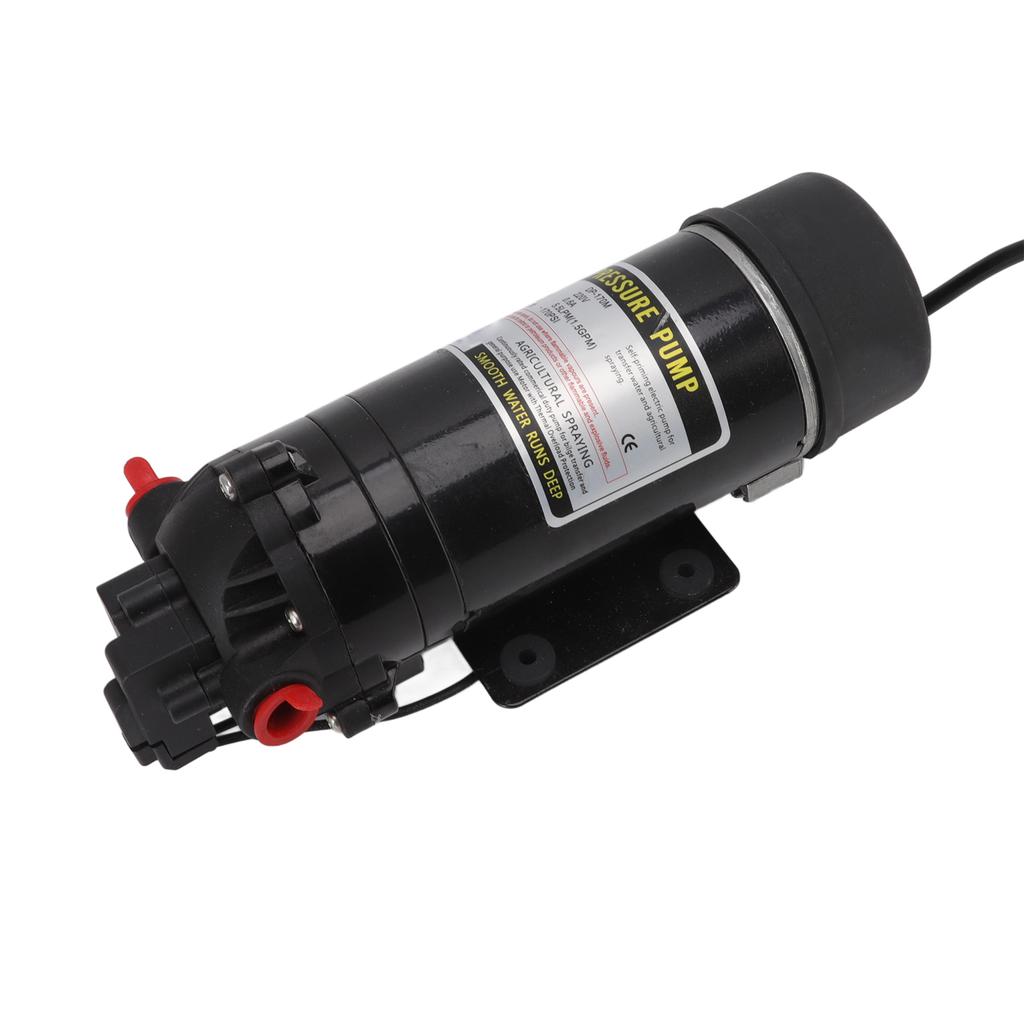 Diaphragm Pump Plastic G3/8 Internal Thread Pressure Water Pump for Agricultural Irrigation EU Plug