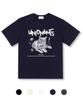UNION GARMENTS Футболка оверсайз с коротким рукавом Iringcat 5 цветов