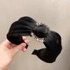 Knot Headband For Women Girls Solid Color Satin Hairband Versatile Hair Hoop Exquisite Hair Accessories Gifts
