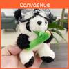 Panda Sweet Plush Pilot Keychain Cuddly Bear Doll Cute Bag Accessory For Gifts