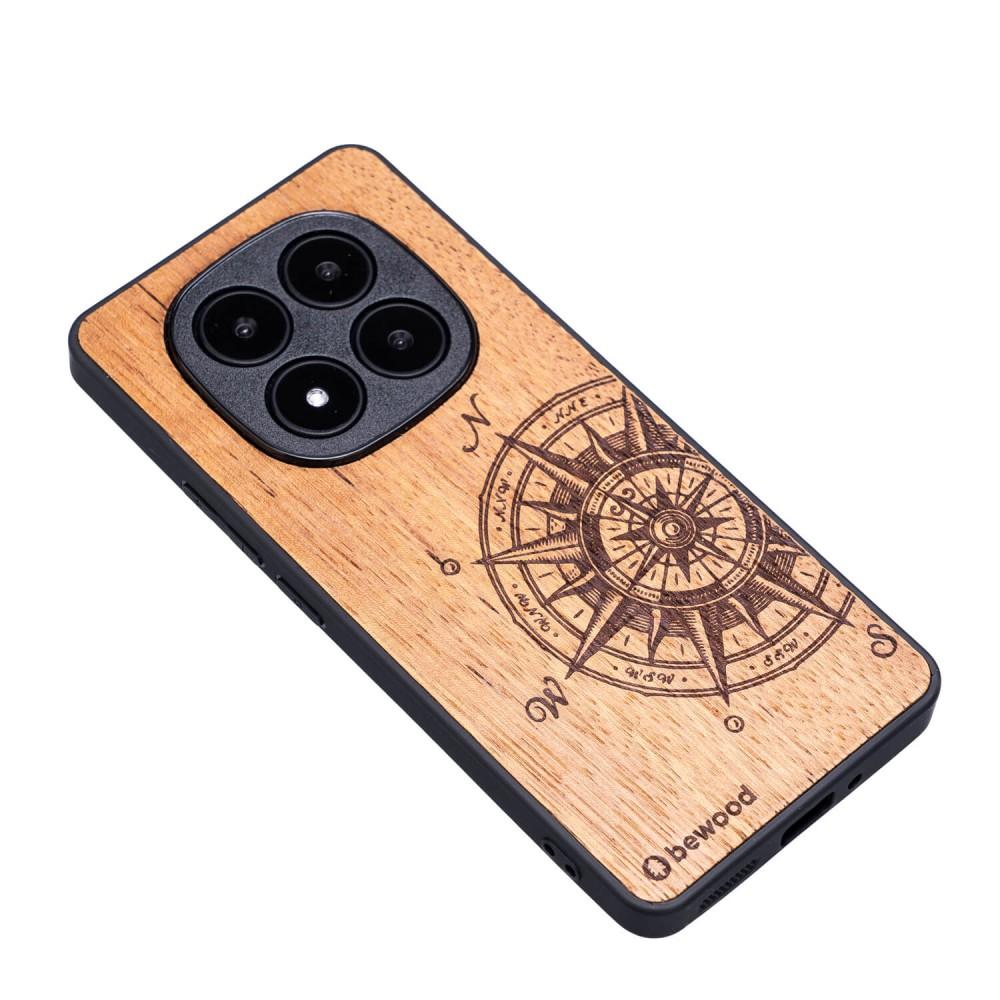 Bewood Wooden Case for Xiaomi Redmi Note 14 Pro Plus 5G traveler merbau