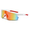 New Outdoor Fashion Riding Windproof Glasses With Large Frame Integrated Uv Protection Sports Sunglasses 3254