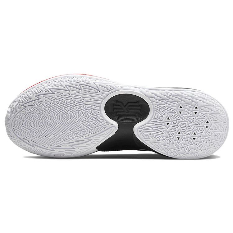 Nike Kyrie Low 5 EP Bred Unisex Sneakers Black White Chile-Red DJ6014-001