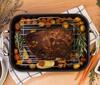 Складная регулируемая подставка для курицы из нержавеющей стали для запекания в духовке и приготовления на гриле