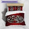 3pcs Ajax FC Design Cover Set - HD Printed Bedding with 1 Cover and 2 Pillowcases - Perfect for Home and Dorm Decor