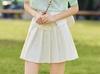 Ladies' College Style High-Waisted Pleated Skirt