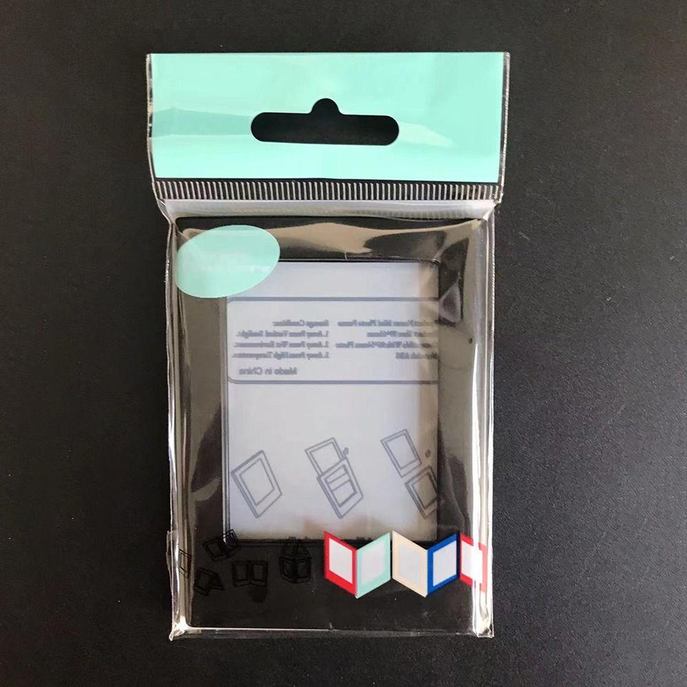 Acrylic Photo Frame 3-Inch Card Display Stand Card Case Picture Frames for Polaroid Photo Picture