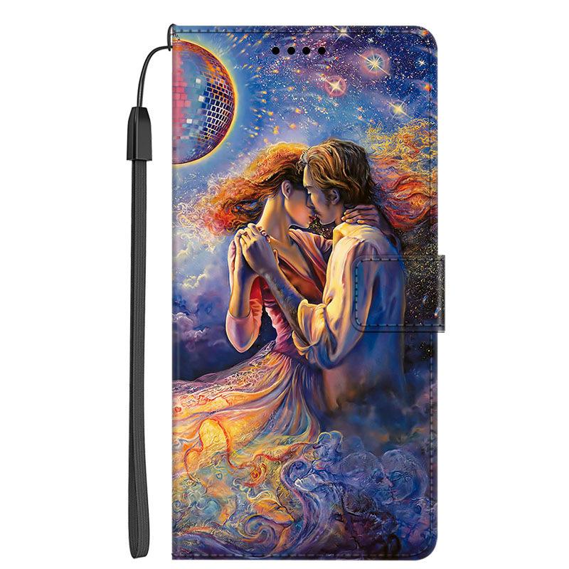 Кожаный чехол-книжка со слотом для карт и магнитной застежкой для Redmi K60 Ultra/Xiaomi 13T/13T Pro