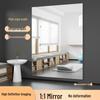 Brangdy Unbreakable Tempered Glass Fitness Mirror