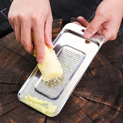 Терка для имбиря, терка для васаби, дробилка из нержавеющей стали, измельчитель для чеснока, кухонный корень фруктов, овощей, шлифовальный инструмент для имбиря