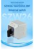 Zhuochao SZW26-160/D202.2BF Universal Changeover Switch: 2 Sections, 3 Gears, Protective Box