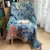 Винтажный цветок ириса плед масляная живопись стиль тонкие одеяла для кровати одноместный диван полотенце домашний декоративный гобелен