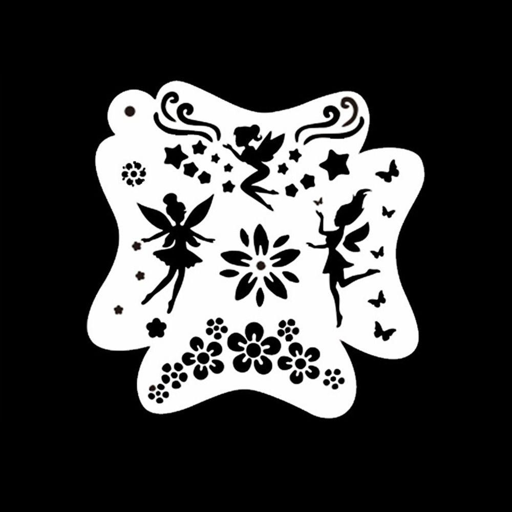 Ручная роспись лица, шаблоны для рисования, многоразовые инструменты для макияжа своими руками, трафареты для рисования боди-арта