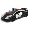 Kinsmart Lamborghini Sesto Elemento Полицейская литая мини-машинка